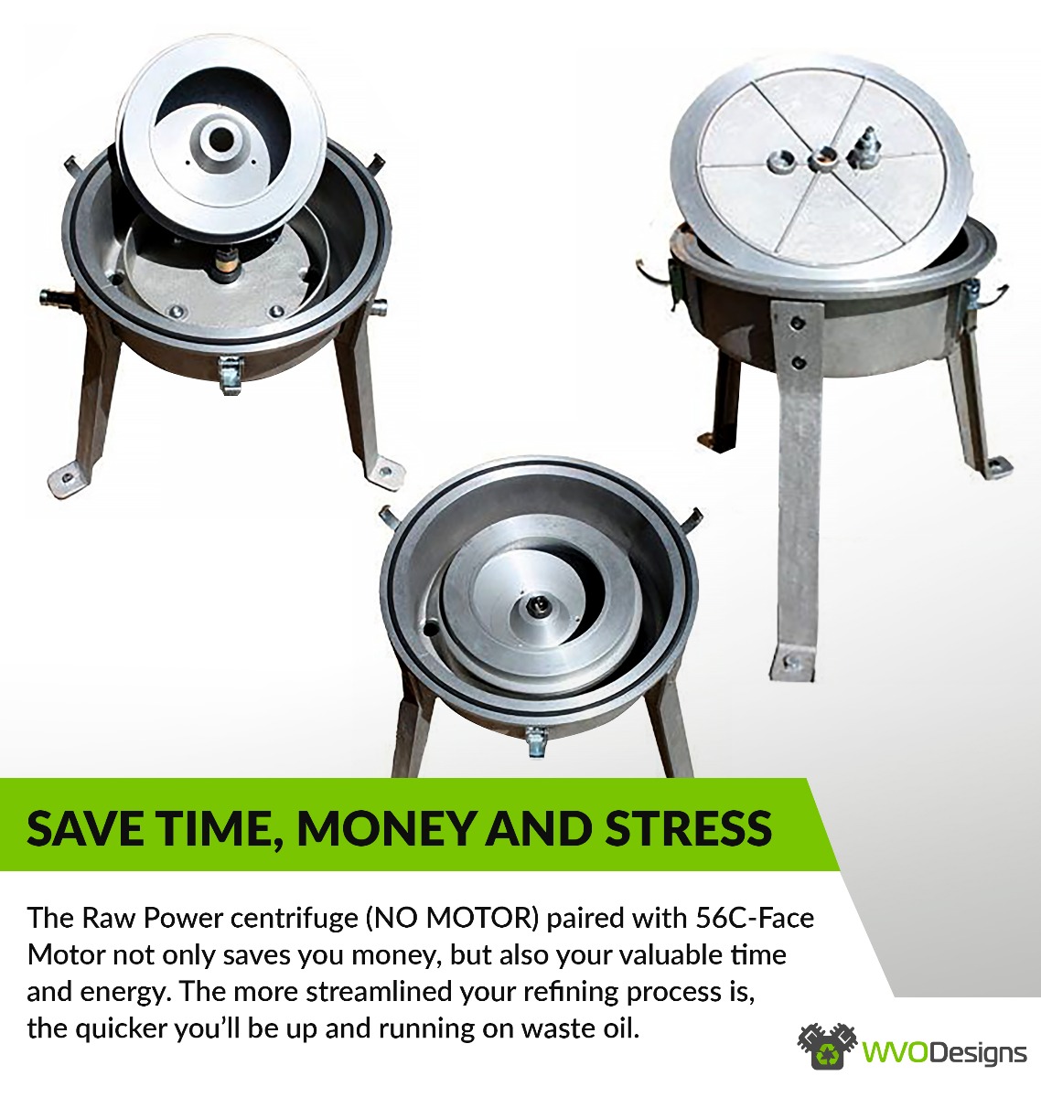 Raw Power Centrifuge NO MOTOR